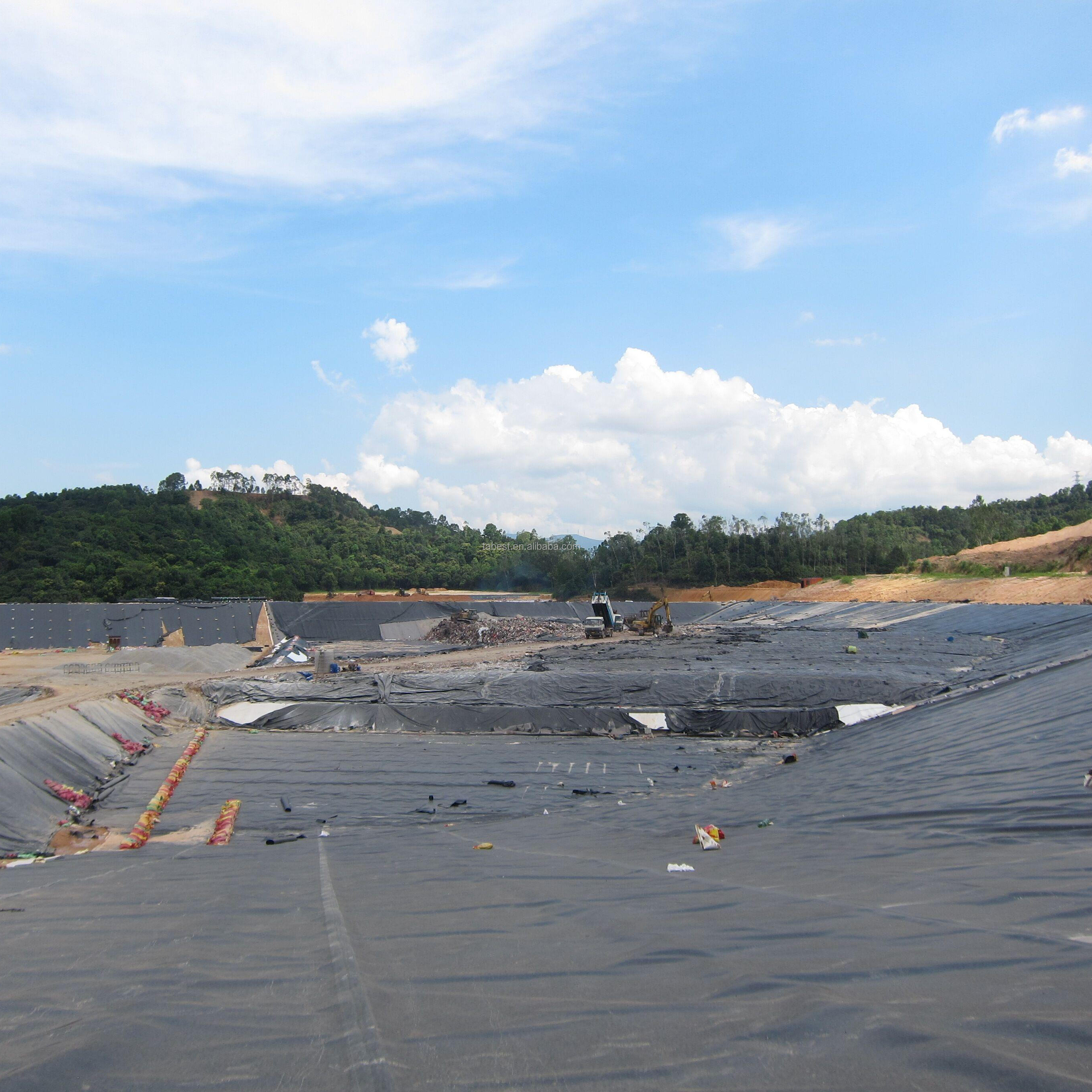 1mm Smooth HDPE Geomembrane/ HDPE liner for Pond/Dam/ Lagoon