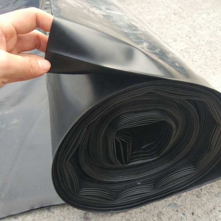 0.5mm 0.75mm 1.25mm 1.5mm factory low price fish farm pond liner hdpe geomembrane