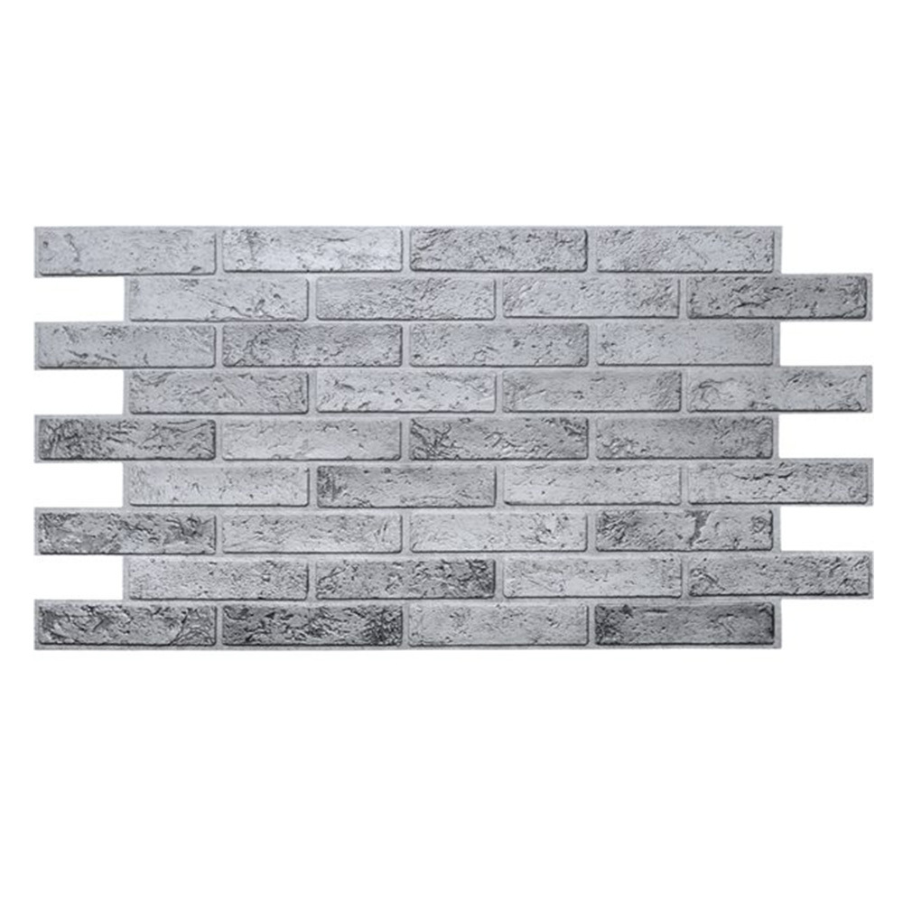 3D Wall Panels Peel and Stick, 3D Brick Wallpaper Peel and Stick,Waterproof PE Foam Faux Stone Wall Panels Self Adhesive