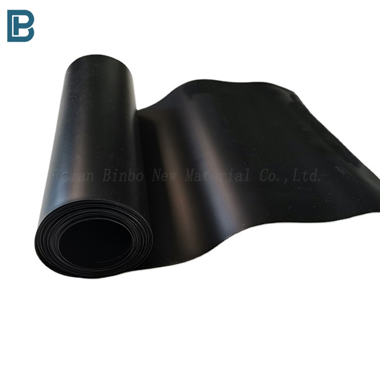 0.75mm 1mm EPDM liner 45MIL geomembrane pond liner 0.5mm hdpe geomembrane pond lining 1.5mm landfill liner