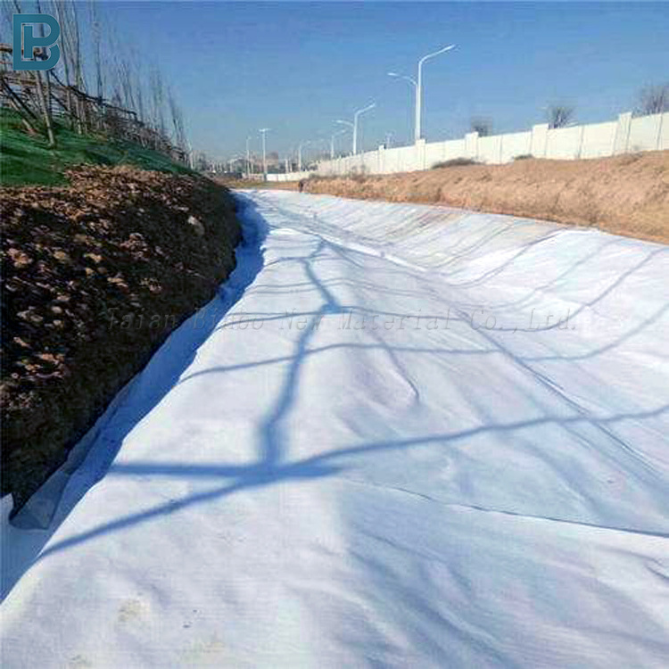 PP Non Woven Geotextile 500g Polyester Non Woven Fabric for retaining wall