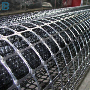 40kn Road Reinforcement Plastic Geo Grid with Two-Way Stretch PP Biaxial Geogrid