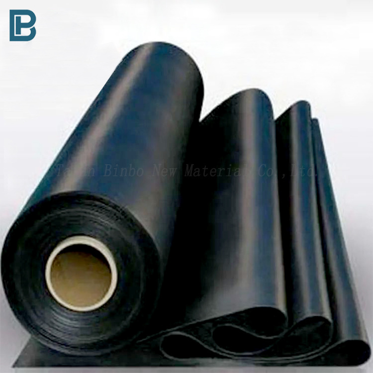 0.75mm 1mm EPDM liner 45MIL geomembrane pond liner 0.5mm hdpe geomembrane pond lining 1.5mm landfill liner