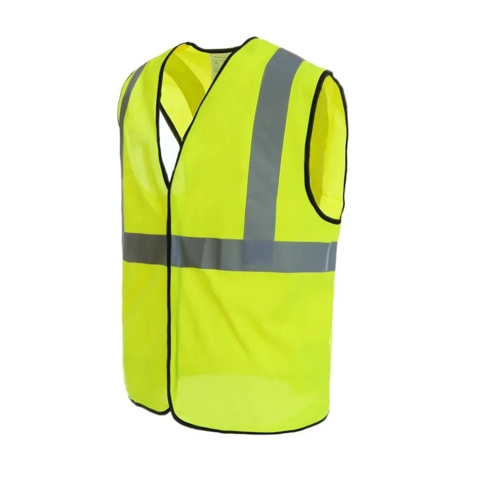 Good Quality Customized Your Colors Made With Heavyweight Poly Fabric In Front Of Heavy Duty Zipper Closure Safety Vest