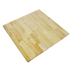 Solid wood Rubber wood  table top countertop OEM/ODM