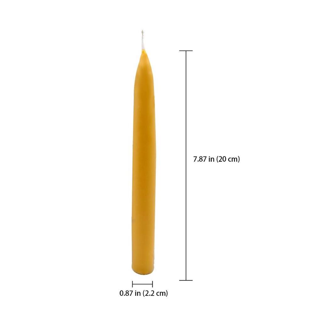 6 to 42 Inches in Length Quality Long Burning Church beeswax Candles