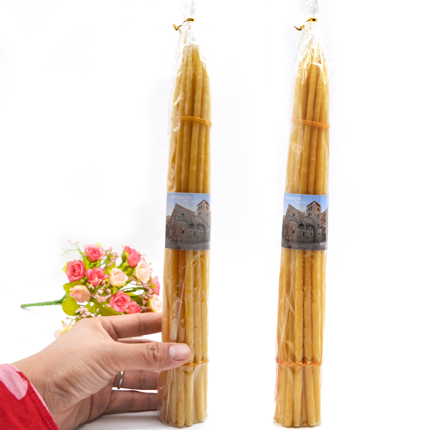 Natural Scented Honey Beeswax Orthodox Church Candles