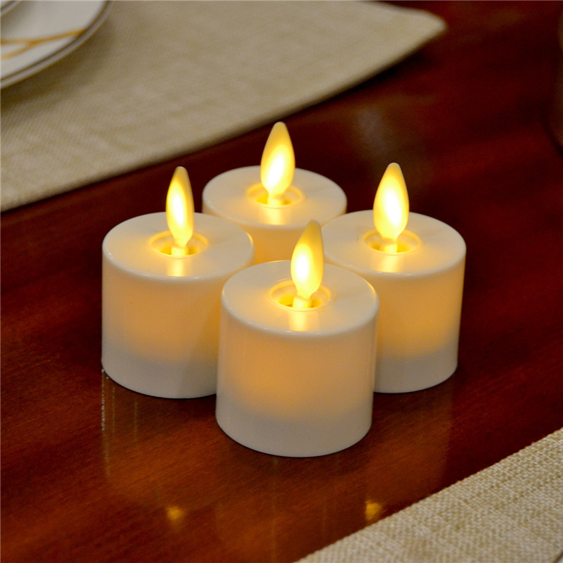 battery operated warmer moving flame votive mini led tea light candle