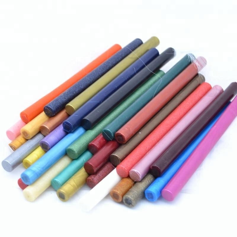 high quality non-toxic sealing wax bulk variety of colours custom make hot melt glue stick