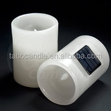 Outdoor/indoor use solar candle light/solar tea light candle/solar candle for cemetery