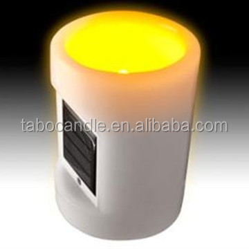 Outdoor/indoor use solar candle light/solar tea light candle/solar candle for cemetery