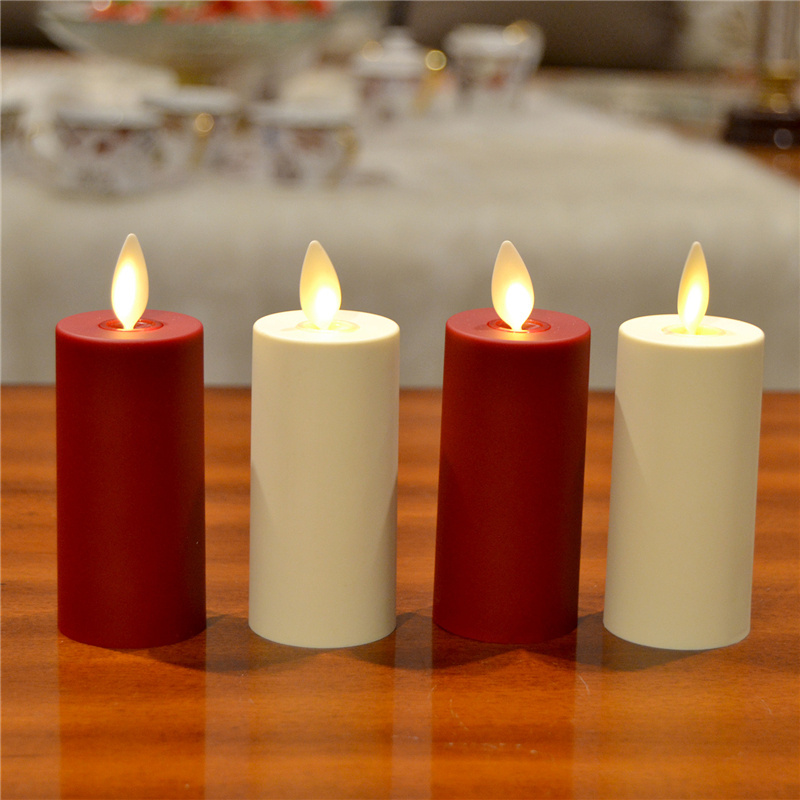 Versatile Battery Operated LED Votive Candles With Remote Control