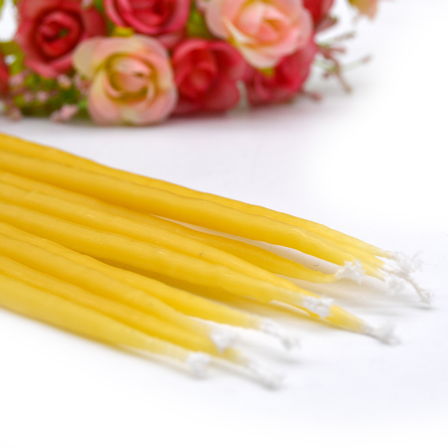 Natural Scented Honey Beeswax Orthodox Church Candles