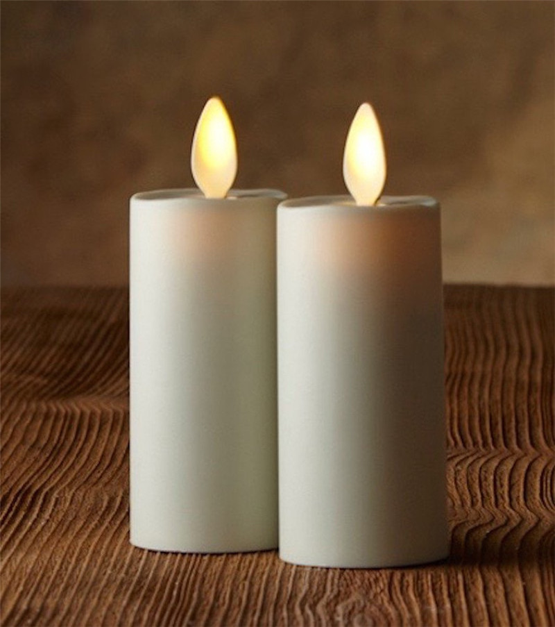 Versatile Battery Operated LED Votive Candles With Remote Control