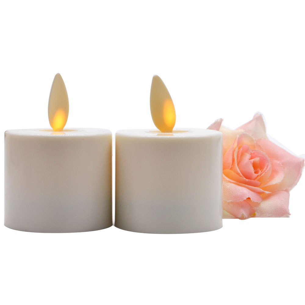 Battery Operated Flameless Moving Fllame Tealight Led Candles