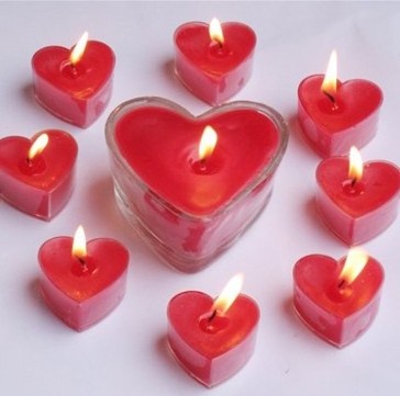 tea light candles wholesale heart shaped colorful scented tea lights candles