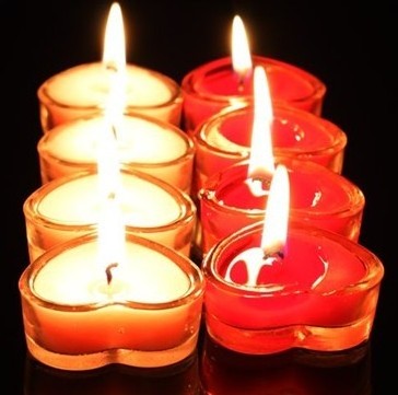 tea light candles wholesale heart shaped colorful scented tea lights candles