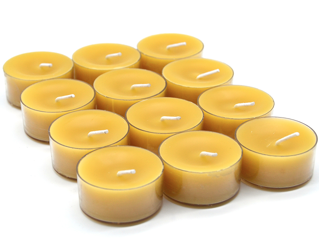 Wholesale Mini Pure Organic Beeswax Votive Tealight Candles