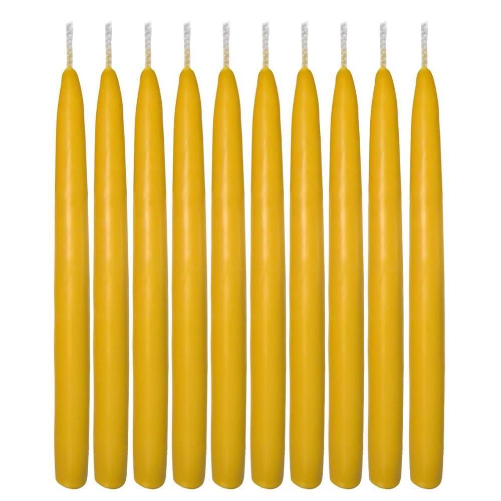 6 to 42 Inches in Length Quality Long Burning Church beeswax Candles