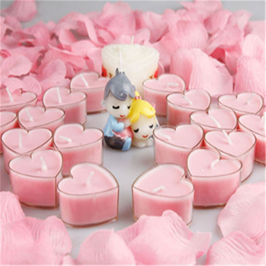 tea light candles wholesale heart shaped colorful scented tea light candles