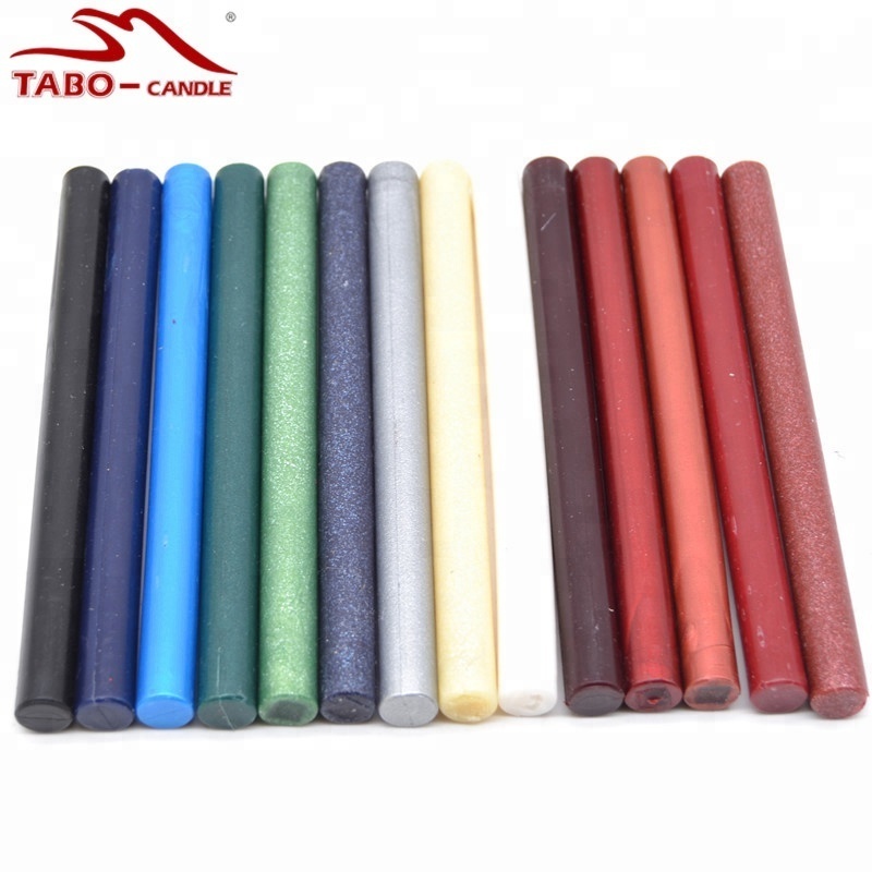 Multi colours sealing wax Hot Melt Glue Stick for Art Craft Wedding Card Handicraft Home Office