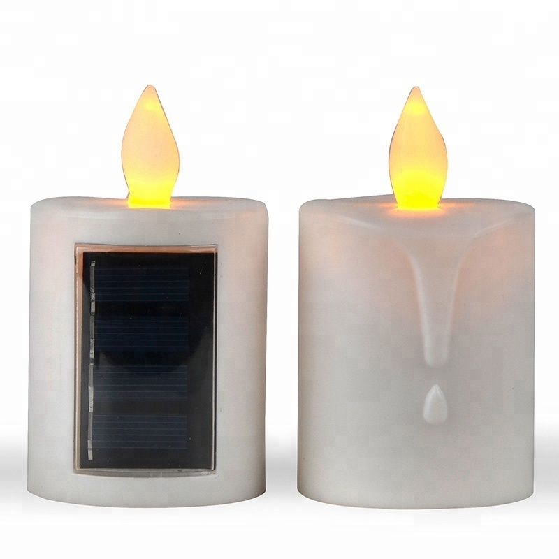 Energy-saving Solar Led Candles For Home Decoration/Portable Mini Solar Led Candles