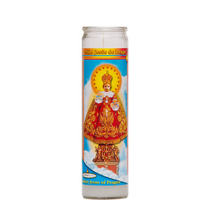 Cheap Price 7 Day Church Prayer Religious Memorial Glass Candles