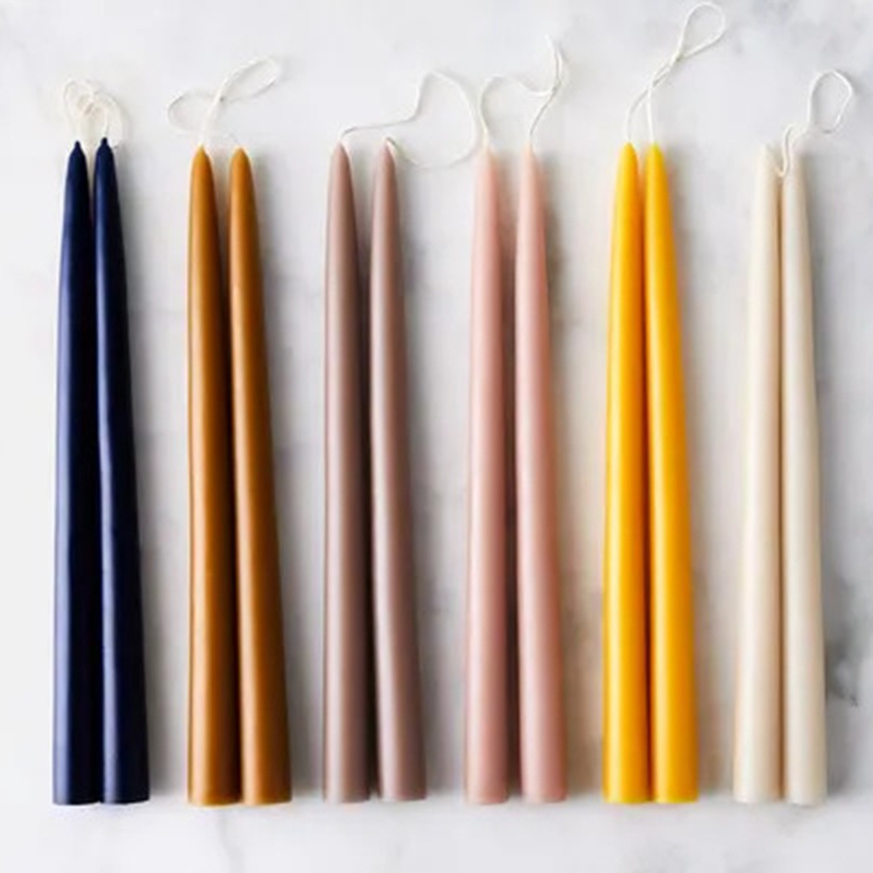 Home Decor Long Burning Smokeless Household Taper Candles