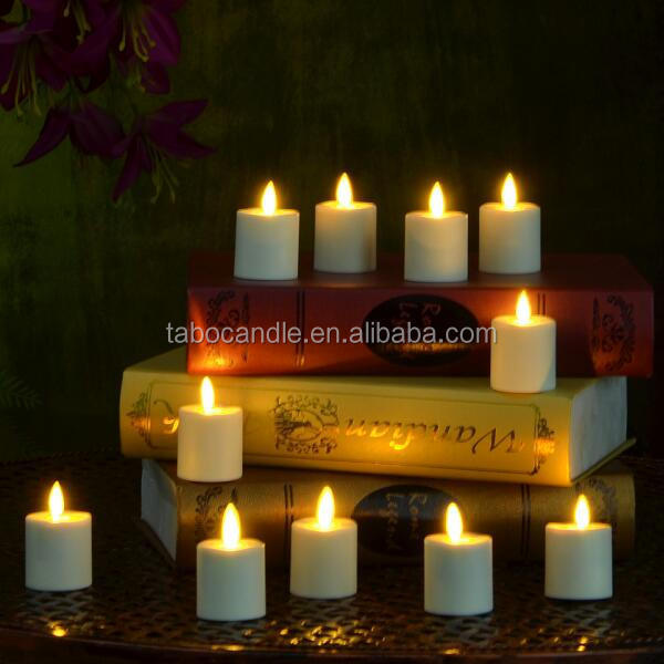 wholesale rechargeable moving wick tealight led candles for home decor restaurant coffee shop