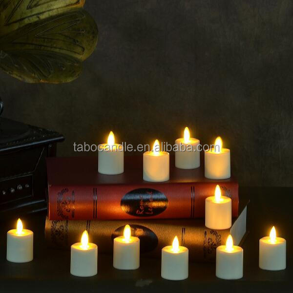 wholesale rechargeable moving wick tealight led candles for home decor restaurant coffee shop