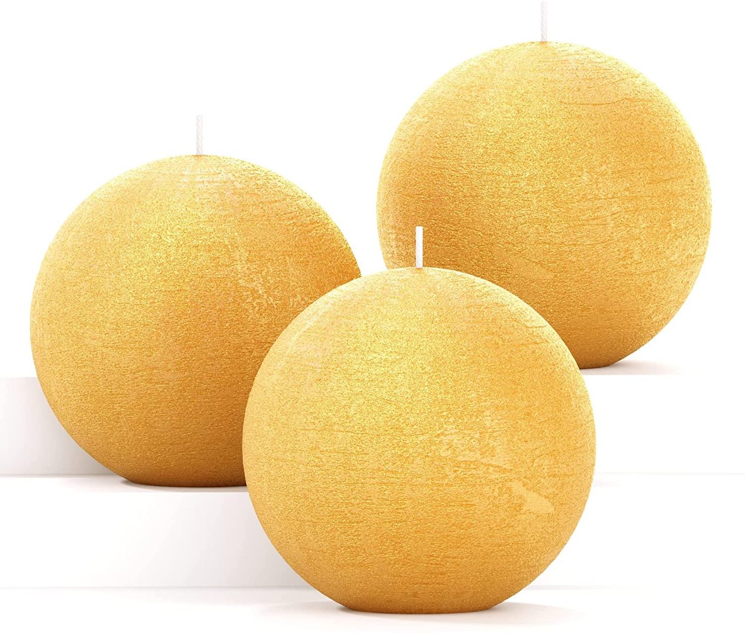 Beeswax Soya Wax Scented Altar Large Decorative Ball Candles