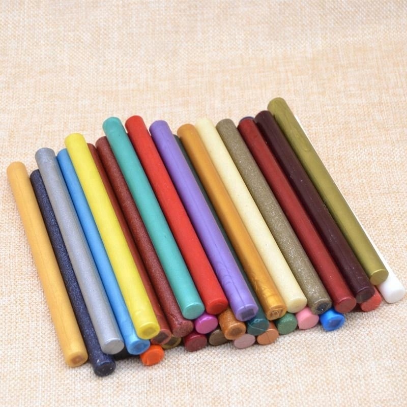 high quality non-toxic sealing wax bulk variety of colours custom make hot melt glue stick