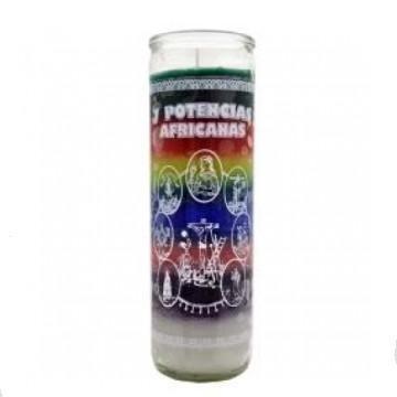 7 Day Religious Memorial Church Candles In Jar