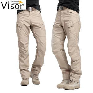 Classic Men Chainsaw Safety Pants Studio Pants OEM Service Custom 100% Cotton Casual Pants,tactical Pockets Decorated