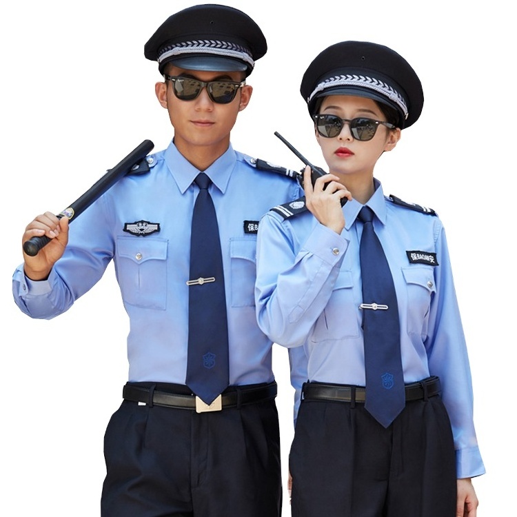 Unisex Guard uniform shirts oem service girls security guard uniforms for women security clothes guard dress