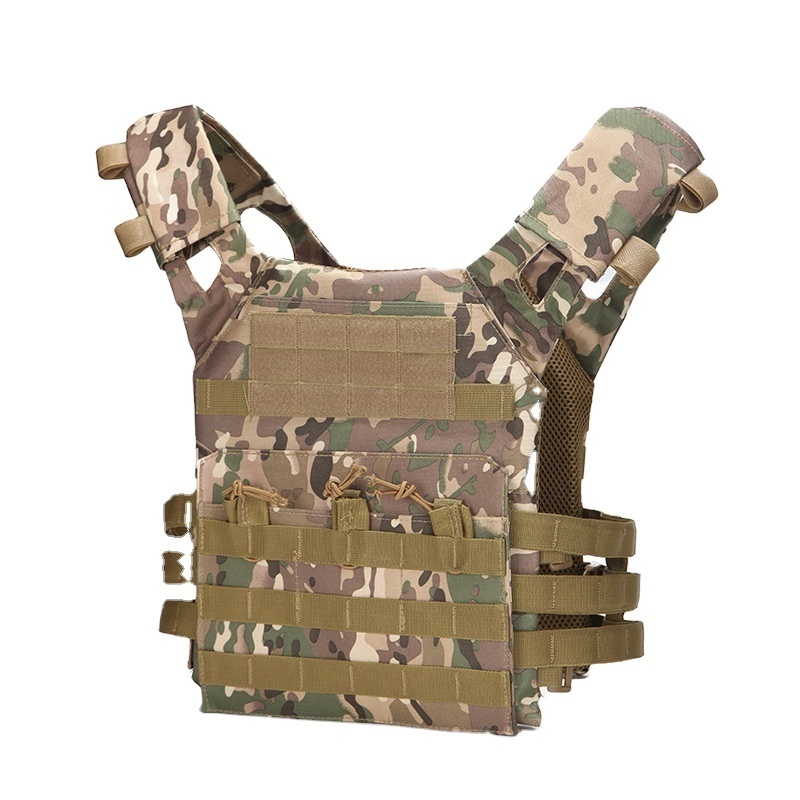 Tactical Vest Black Brown Green Camouflage Security molle plate carrier tactical Safety plate carrier vest tactical vest