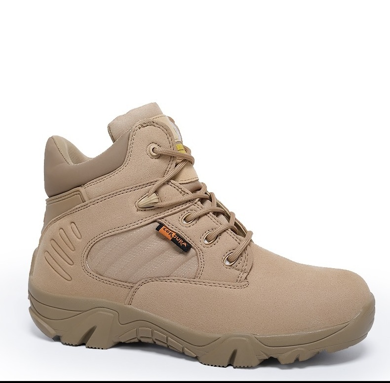 Factory price Tactic Training Shoes Outdoor Men work shoes tactical Boots Hiking Trekking Desert Camping safeti BOTAS