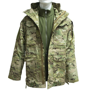 Double Safe Hot sale Custom m65 field camouflage winter softshell jacketed for men camouflage hunting jacket