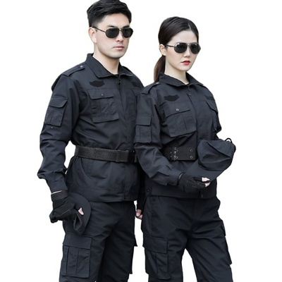 Security Guard Cargo Pants Professional Security Uniforms Short Sleeve for Women Autumn  Uniforms