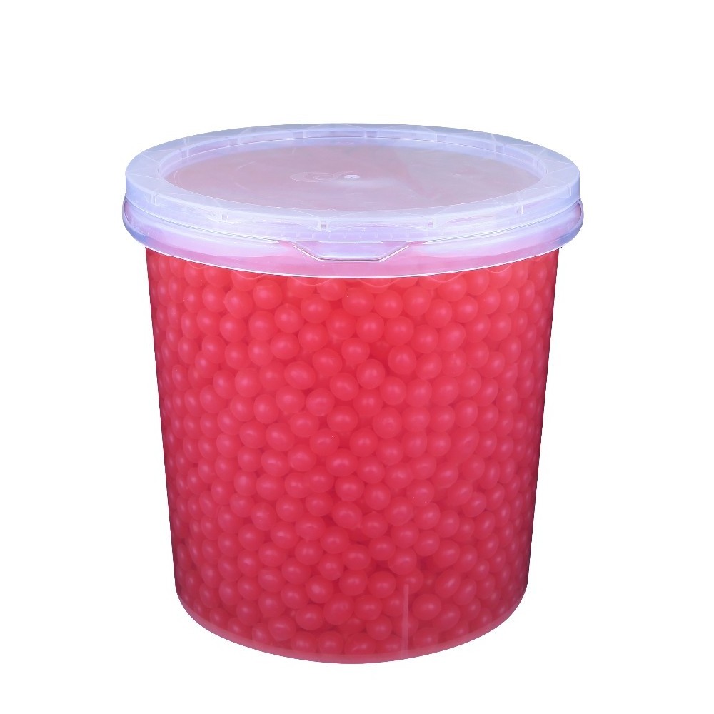 Taiwan Brand Good Quality Pomegranate Flavor Juice Ball Popping Boba 3.2Kg For Cold Drink