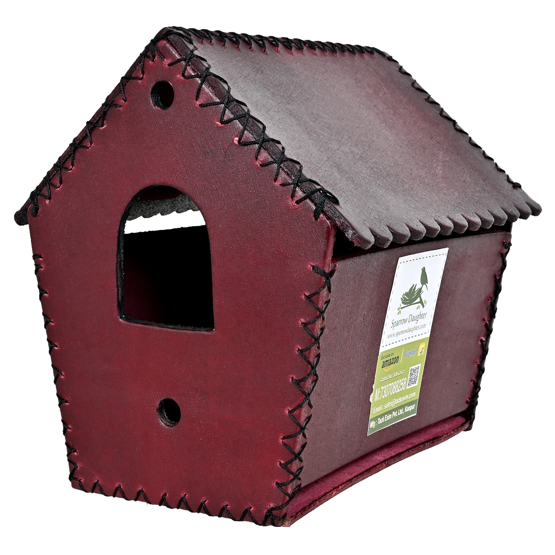 Sparrow Bird House Wholesale Finches Bird Box House Wood Breeding Box For Lovebirds Sparrow Bird Mating & Breeding Box