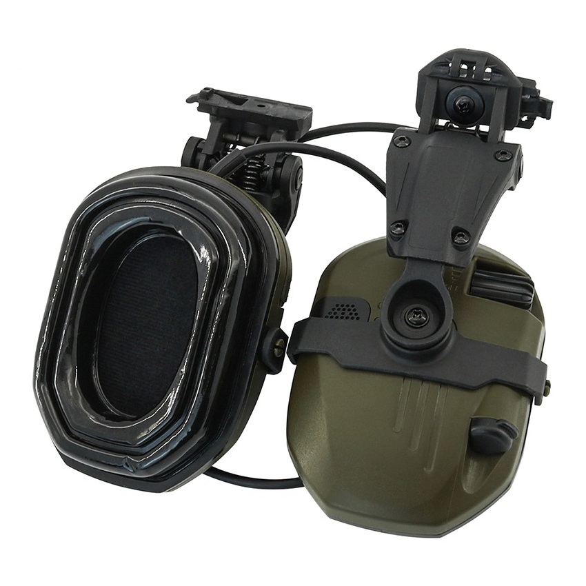 Tactical Helmet Hearing Protection Foldable Anti Noise Reduction Safety Earmuffs Soundproof Electronic Shooting Ear Muffs