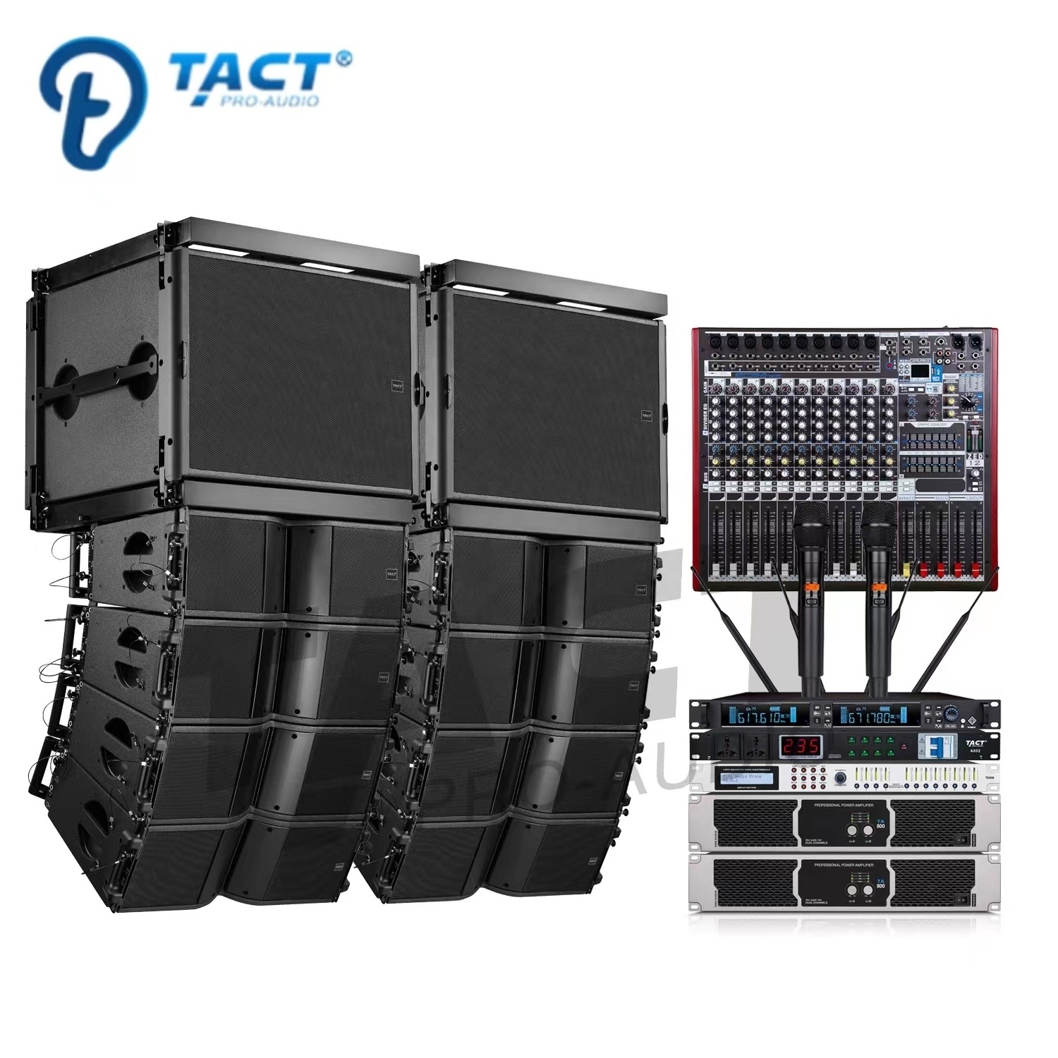 Hot sale high sensitivity concert waterproof line array dj professional speaker