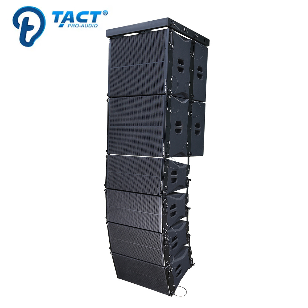 Excellent sound dual 10 inch line array mobile performance line array speaker full set