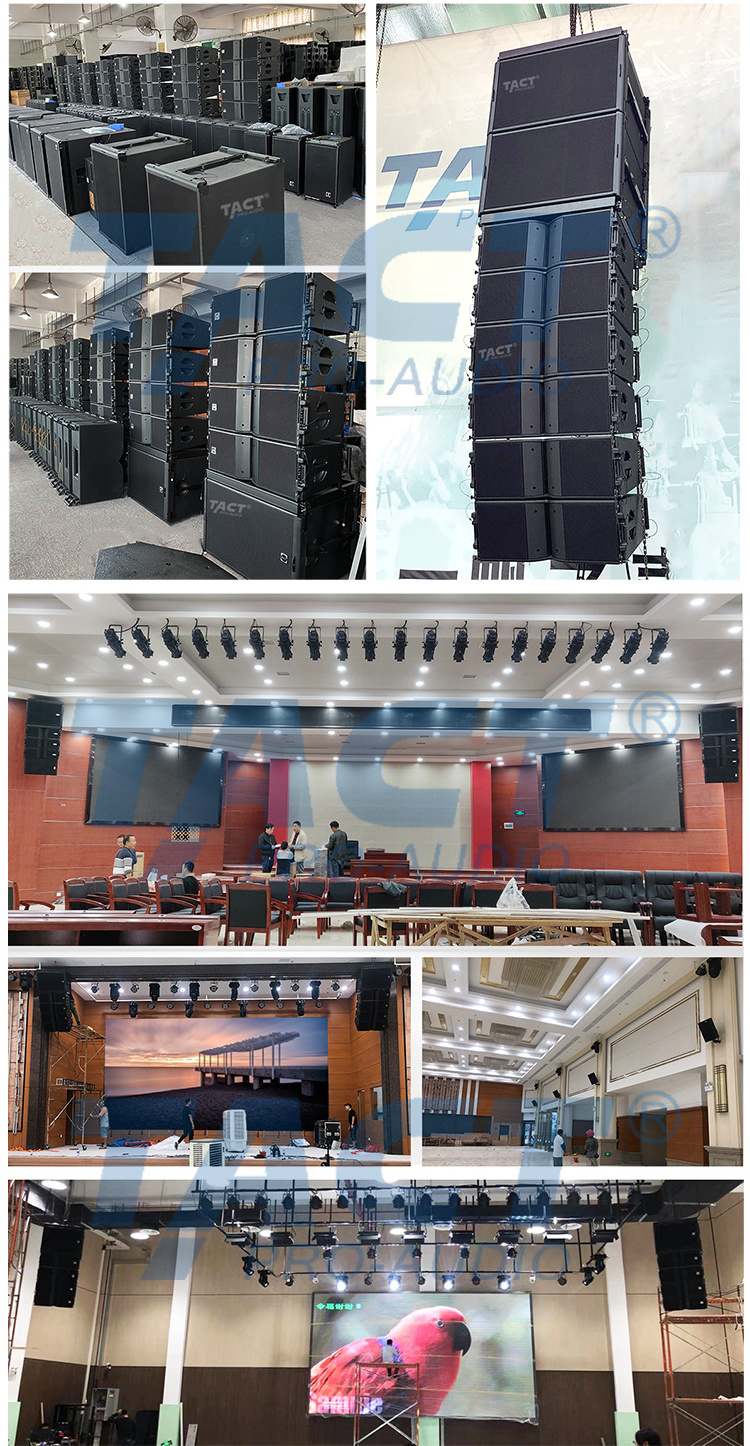 10 inch Two Way Active Passive Line Array Speaker Sound System Audio Rcf Line Array Speakers for Stage Performance