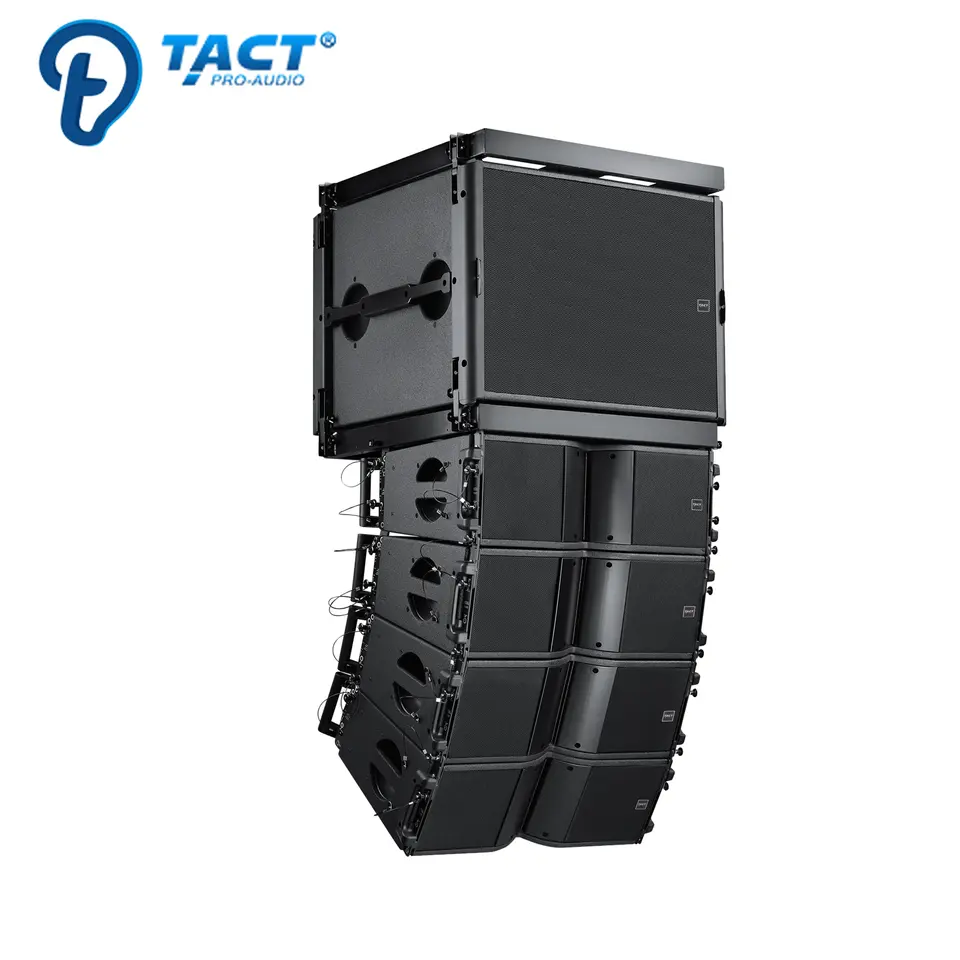 Top Grade Combination Pro Audio Speaker Line Array Stereo Amplifier Wireless Microphone