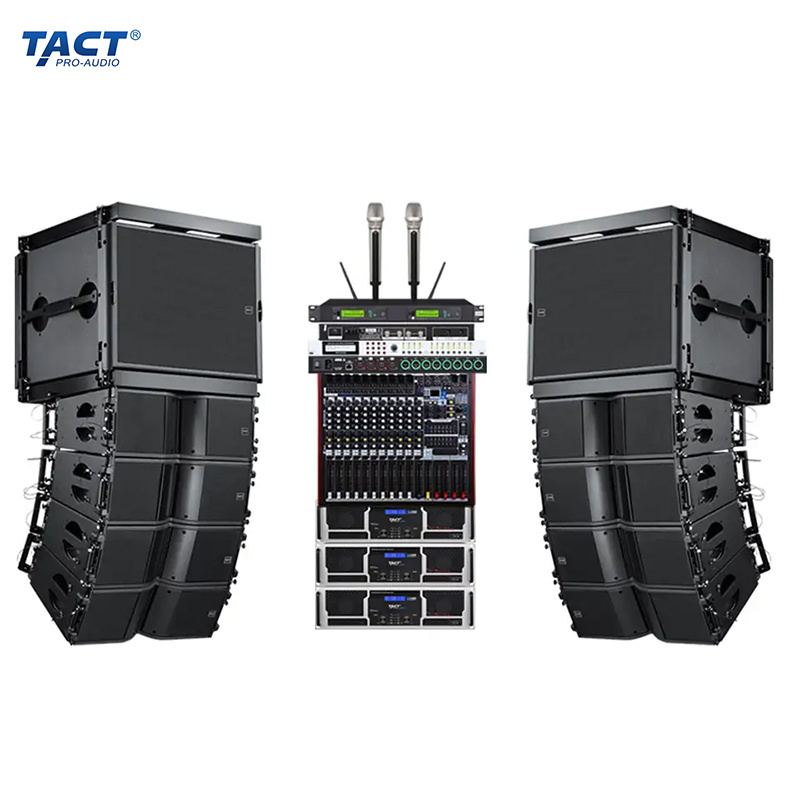 Long Throw Sound Events Club Bars Professional Audio Video Equipment Line Array System