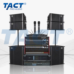 High Quality TQ10 Dual 10 Inch Professional Line Array Audio Sound System Speakers With 2 Channels For Cinema KTV