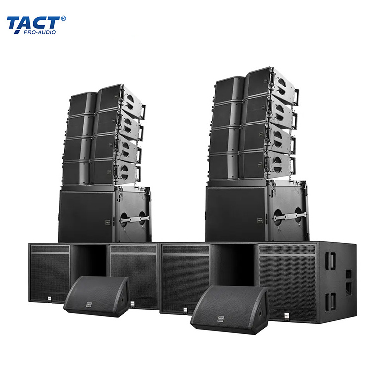 Top Grade Combination Pro Audio Speaker Line Array Stereo Amplifier Wireless Microphone