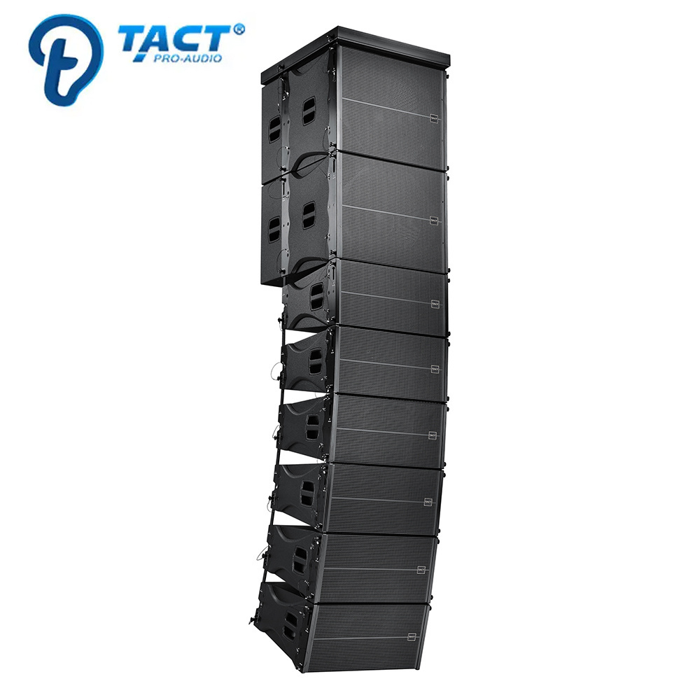 Excellent sound dual 10 inch line array mobile performance line array speaker full set